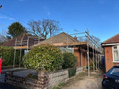 Scaffolding project by Scafftech Scaffolding (UK) Ltd
