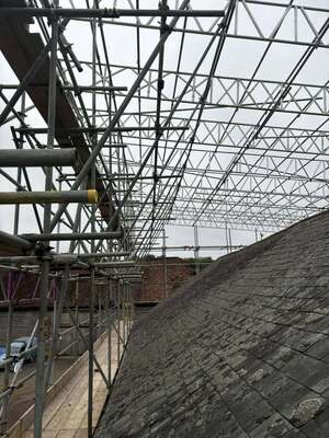 Scaffolding project by Scafftech Scaffolding (UK) Ltd